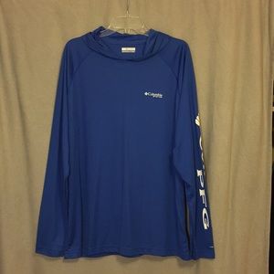 Men’s Columbia/PFG long sleeve dri fit pullover
